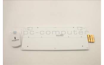 Lenovo 5KM1C40689 Keyboard_Mouse,Wireless,Czech/Slovakian,White_Grey,Non_Backlight