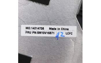 Lenovo 5M10V16871 MECH_ASM NBLKBD ASM_BK_UK HUN