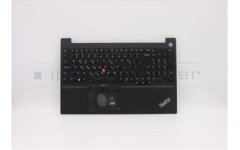 Lenovo 5M10V16904 C-Abdeckung mit Tastatur, Griechisch, Schwarz, Hintergrundbeleuchtung