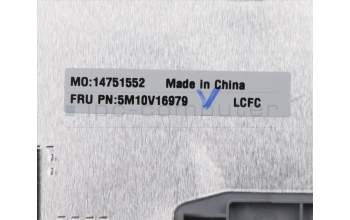 Lenovo 5M10V16979 MECH_ASM BLKBD ASM_SR_UK CZE/SLK