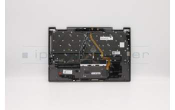 Lenovo 5M10V24856 C-Cover with keyboard, Italian, Iron Grey, WLAN, UK