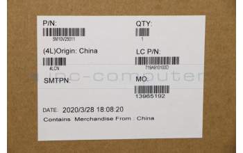 Lenovo 5M10V25011 Ratchet-1 FRU_GRP_WQHD_Touch_Mutto+AUO_R