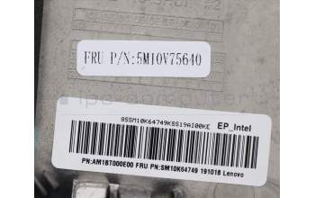 Lenovo 5M10V75640 MECH_ASM C-Cover,BLK,EP