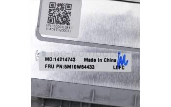 Lenovo 5M10W64433 MECH_ASM BL KB W C ASM EURO ENG SR US