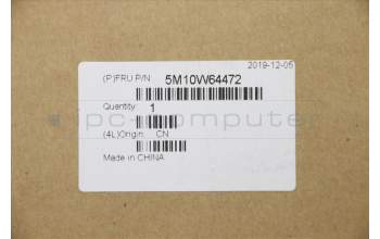 Lenovo 5M10W64472 MECH_ASM FE4A0 POWER BTN W FPR SLV