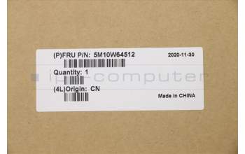 Lenovo 5M10W64512 MECH_ASM FRU ASM POWER BTN W FPR Black