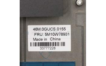 Lenovo 5M10W78931 MECH_ASM C-Cvr+KBD ASM,NORDIC,LTN