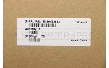 Lenovo 5M10X63653 MECH_ASM 2K_TCH_LBO+CSOT_IR&HD_HPD_Woven