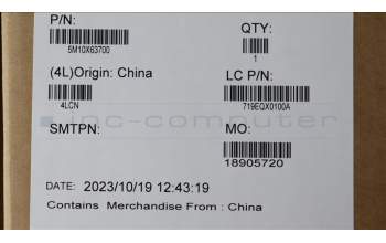 Lenovo 5M10X63700 MECH_ASM 13.3WUXGA,FHD,HybIR,GY,CSOT