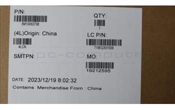 Lenovo 5M10X63708 Lenovo LCD Module,13.3\",WQXGA+,Touch,Anti-reflection,Anti-smudge,OLED,400nit,100%DCI-P3