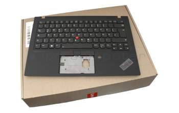 5M10Z27531 original Lenovo clavier incl. topcase DE (allemand) noir/noir avec rétro-éclairage et mouse stick WWAN