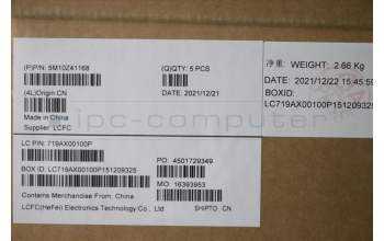 Lenovo MECH_ASM CCov KBD FRA UK(LTN)BK FPR pour Lenovo ThinkPad T14s (20T1/20T0)