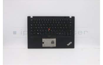 Lenovo MECH_ASM CCov BL KBD FRA UK(LTN)BK pour Lenovo ThinkPad T14s (20T1/20T0)
