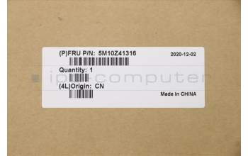 Lenovo 5M10Z41316 MECH_ASM CCov BL KBD POR UK(SNX)BK