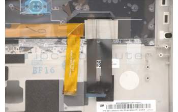 Lenovo 5M10Z41628 C-Cover with keyboard, UK English, Silver, Backlight, Fingerprint, NFC, UK