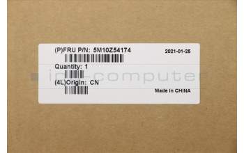 Lenovo 5M10Z54174 MECH_ASM Ccov BKLT KBD EST UK(LTN)BK