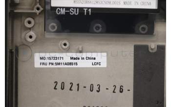 Lenovo 5M11A08515 MECH_ASM FCcover BLT KBD HUN UK(SRX)BF