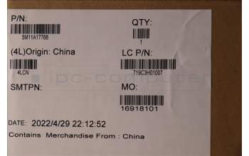 Lenovo 5M11A17768 MECH_ASM CS21_2BCP,GLASS,BLACK,TRA