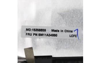 Lenovo 5M11A34860 MECH_ASM KBD JPN(Sun) Pat FPR JP BK