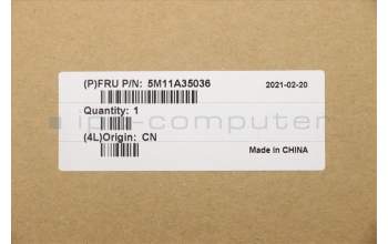 Lenovo 5M11A35036 MECH_ASM KBD THAI BL(Pri) Pat US BK