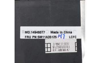 Lenovo 5M11A35125 MECH_ASM KBD UKE BL(Sun) Pat FPR UK BK