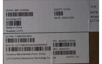 Lenovo 5M11A35938 MECH_ASM KB JPN(S)FPR JP BK