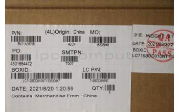 Lenovo 5M11A36098 MECH_ASM KB HUN BKLT(P)UK BK