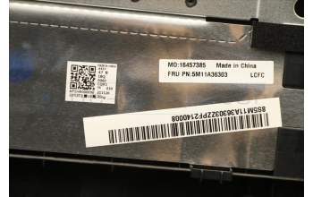Lenovo 5M11A36303 MECH_ASM KB GER BKLT(T)FPR UK BK