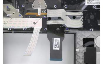 Lenovo 5M11A37507 MECH_ASM KBDW/C BEL BKLT(CHY)WW UK BK