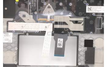 Lenovo 5M11A37781 MECH_ASM KBDW/C UKE BKLT(CHY)WW UK BK