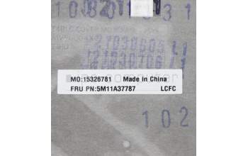 Lenovo 5M11A37787 MECH_ASM KBDW/C UKE BKLT(SUN)WW UK BK