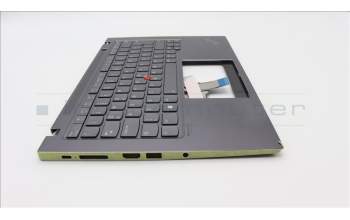 Lenovo 5M11A37937 MECH_ASM KBDW/C TUR BKLT(CHY) UK GY