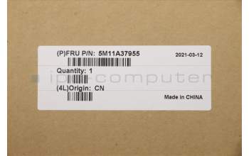 Lenovo 5M11A37955 MECH_ASM T15G2_BCOV_GY_AL_ASSY_W_SHUTTER