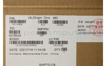 Lenovo 5M11A38050 MECH_ASM KB C ITA(PMX)PT UK BK