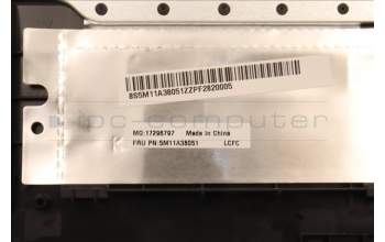 Lenovo 5M11A38051 MECH_ASM KB C ITA(TSG)PT UK BK