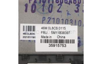 Lenovo 5M11B38397 MECH_ASM GRP,KBD,BZL,HUN,WW,BK,CHY