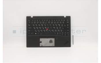 Lenovo 5M11B38413 C-Cover with keyboard,Thai,Black,WWAN