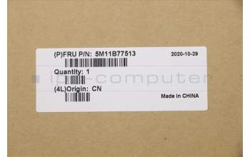 Lenovo 5M11B77513 MECH_ASM NBL KB W C TXT ASM ENG BK US