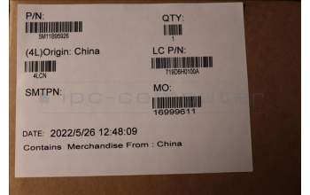Lenovo 5M11B95926 TOUCHPAD CS21 CP,GLMLR,BK,NONFC,CHY,SY