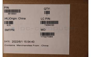 Lenovo 5M11B95931 TOUCHPAD CS21 CP,GLMLR,BK,NFC,SRX,SY