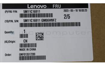 Lenovo 5M11C16911 MECH_ASM 6025 FAN assy