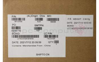 Lenovo 5M11C41005 MECH_ASM KBD BZL,WW,GY,CHY,NOR