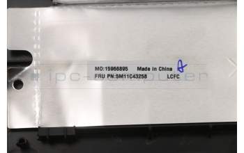 Lenovo 5M11C43258 MECH_ASM KB C EUROENG(PMX)PT FP US BK