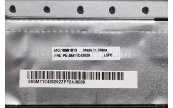 Lenovo 5M11C43629 MECH_ASM KB C IND ENG BKLT(PMX)PT US BK