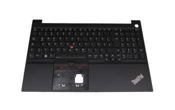 5M11C43774 original Lenovo clavier incl. topcase DE (allemand) noir/noir avec rétro-éclairage et mouse stick