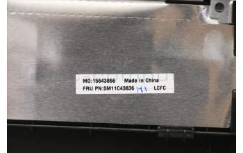 Lenovo 5M11C43836 MECH_ASM KB C KOR BKLT(PMX)PT FP US BK