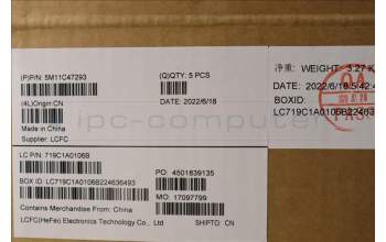 Lenovo 5M11C47293 MECH_ASM KB C ARA(TSG)PT FPR USBK