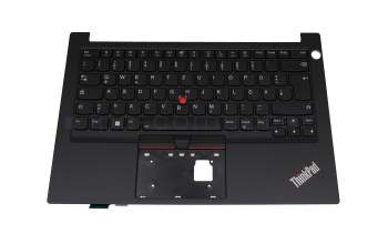 5M11C47625 original Lenovo clavier incl. topcase DE (allemand) noir/noir avec rétro-éclairage et mouse stick