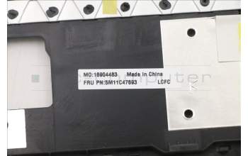 Lenovo 5M11C47693 MECH_ASM KB C INDENG BKLT(SRX)PT FPRUSBK