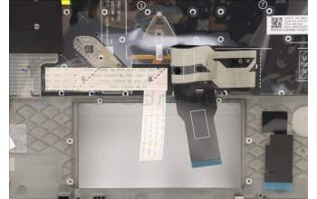 Lenovo 5M11C47993 MECH_ASM KBD W/C TC BKLT(CHY) US BK